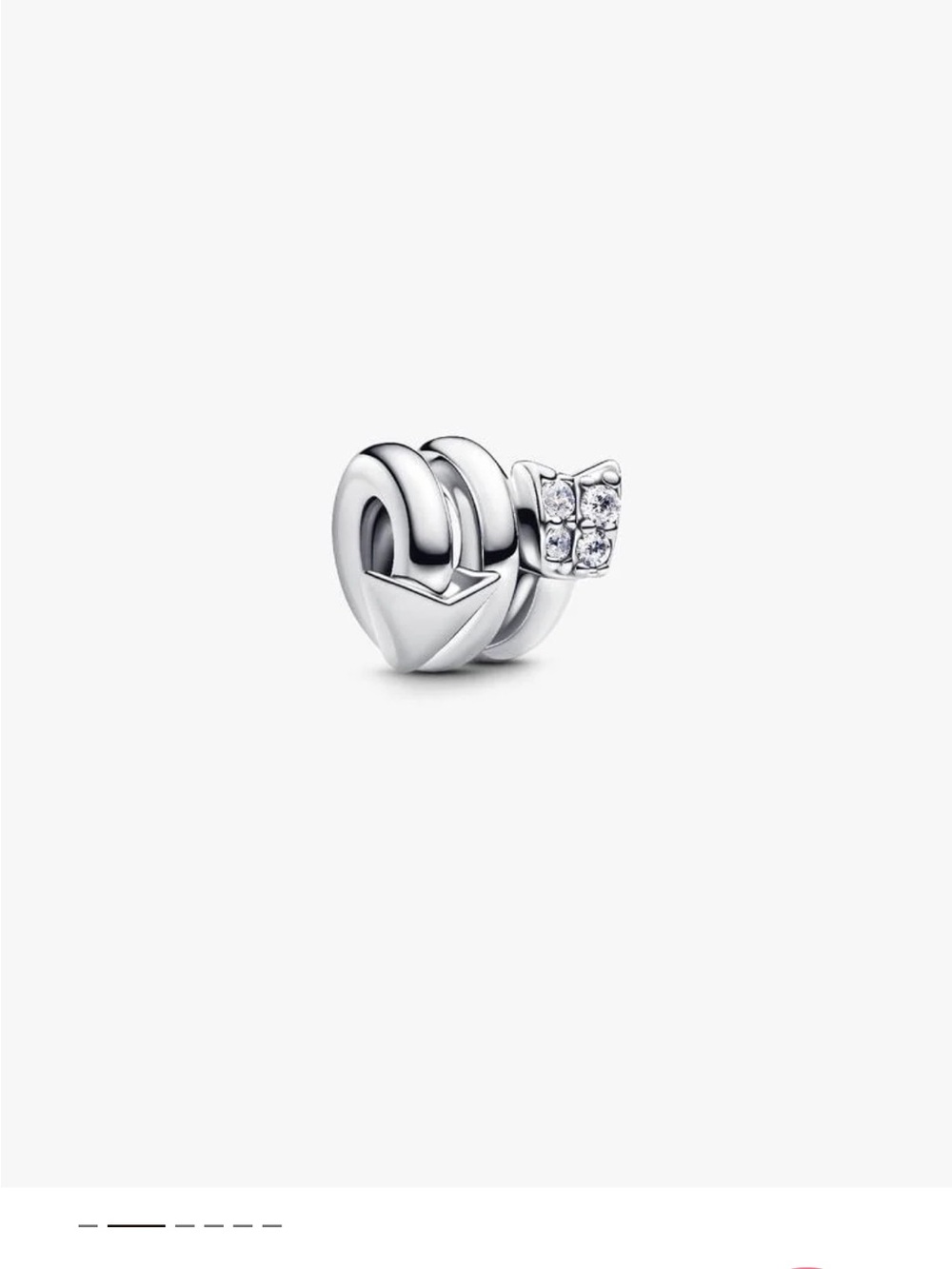 Pandora Twisting Arrow Charm